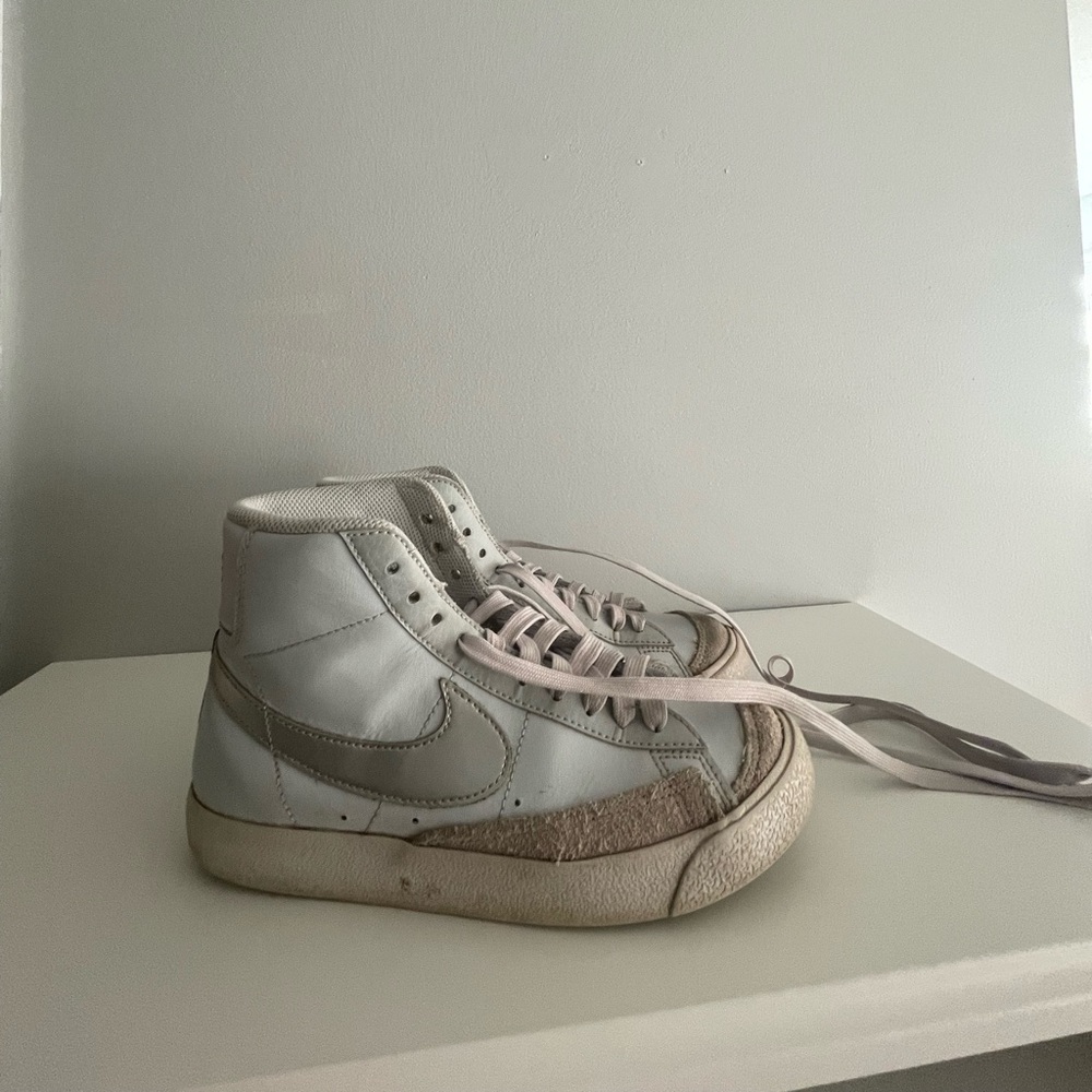 Nike Blazers Sneakers in Light Baby Blue and Lavender